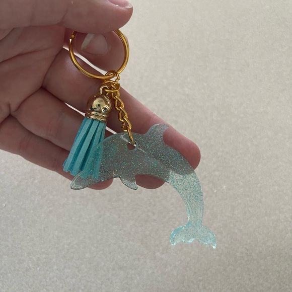 **SPECIAL DEAL** Handmade Dolphin Keychain -Please read description - Picture 2 of 3